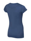 Fotogalerie Dámské funkční merino triko FURRY LADY navy (Simple lines)