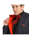 Fotogalerie Pánská větruodolná zateplená bunda ALPHA JACKET navy/anthracite