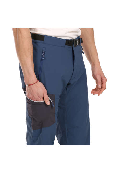 Fotogalerie Pánské outdoorové kalhoty MOUNTAINER TECH anthracite/navy