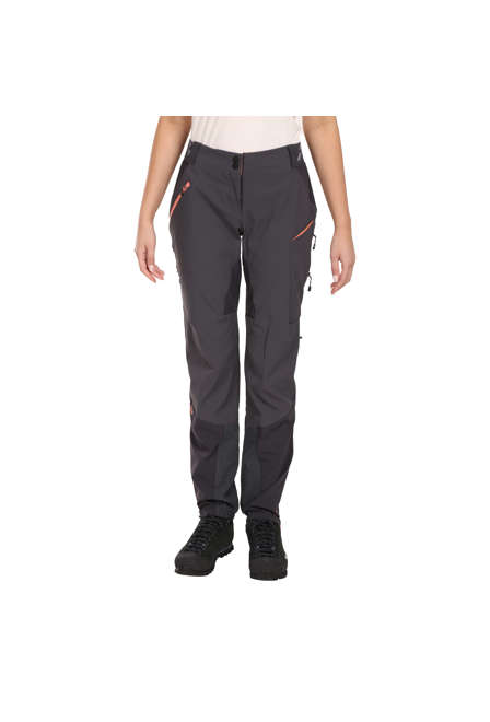 Fotogalerie Dámské outdoorové kalhoty REBEL LADY anthracite/coral